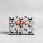 Skull Patterns Gift Wrap