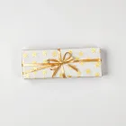 Golden Stars Gift Wrap