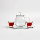 Elegant Glass Tea Set