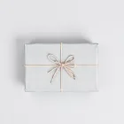 Minimalist Grey Geometric Gift Wrap