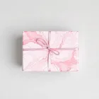 Exquisite Pink Marble Gift Wrap
