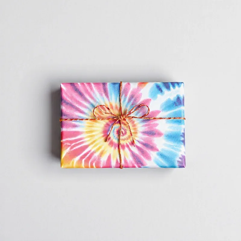 Funky Tie-Dye Gift Wrap