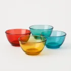 Colored Glass Serving Bowls