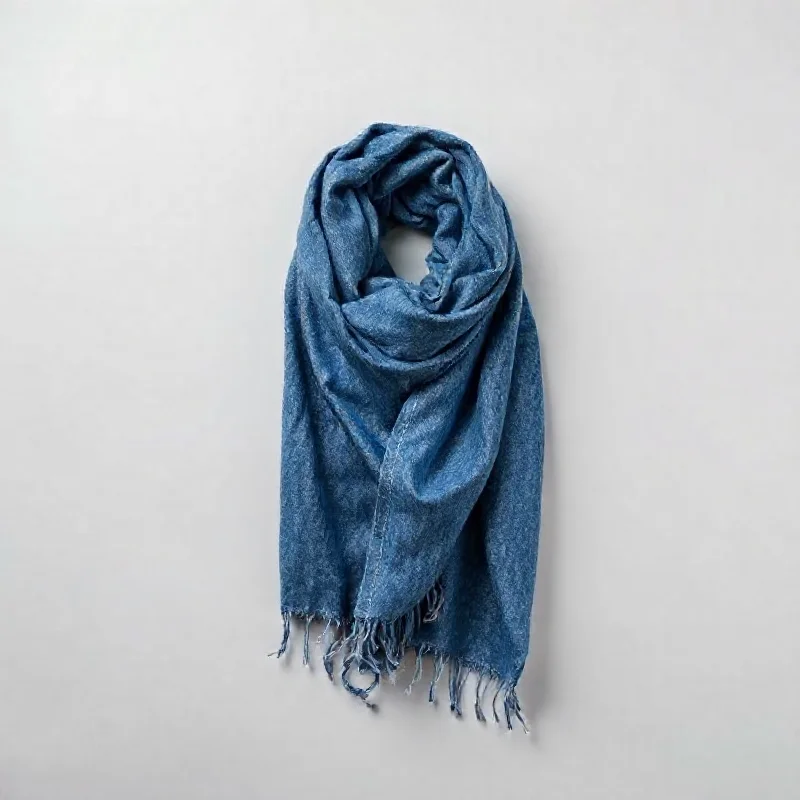 Classic Blue Denim Wrap