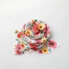Bright Summer Flowers Wrap