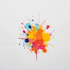 Artistic Paint Splatter Wrap
