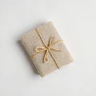 Burlap Gift Wrap Roll