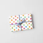 Colorful Polka Dot Wrapping Paper