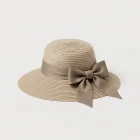 Elegant Sunhat with Ribbons