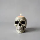 Mysterious Skull Candle Holders