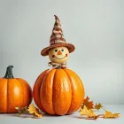 Scarecrow Pumpkin Decor