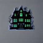 Haunted House Glow-in-the-Dark Stickers