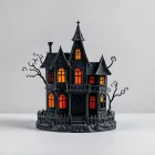 Haunted House Table Centerpiece