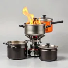 Camping Stove with Pots