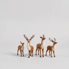 Reindeer Figurines Set