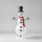 Steel Snowman Yard Stake