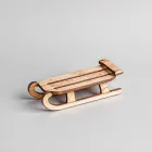 Wooden Sled Decor