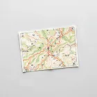 Hiking Navigation Map