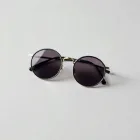 Hipster Round Frame Sunglasses