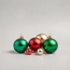 Vintage Christmas Ornament Set