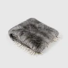 Faux Fur Holiday Throw