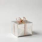 Metallic Christmas Gift Boxes