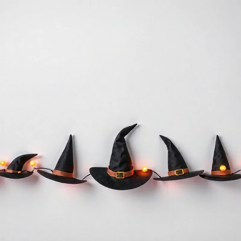 Witch Hat Garland