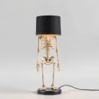 Skeleton Decor with Lamp