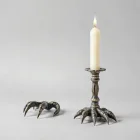 Creepy Clawfoot Candlestick Holders