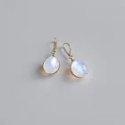 Luminous Moonstone Earrings