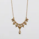 Brass Statement Necklace