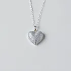 Shimmering Heart Pendant