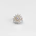 Dazzling Starburst Ring