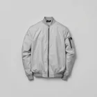 Reflective Bomber Jacket