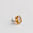 Citrine Gemstone Ring
