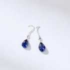 Sapphire Drop Earrings