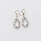 Shimmering Teardrop Earrings