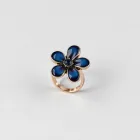 Enamel Flower Ring