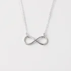 Platinum Infinity Necklace