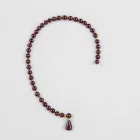 Garnet Bead Necklace