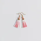 Beaded Tassel Earrings