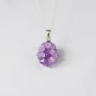 Amethyst Cluster Pendant