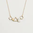 Geometric Design Necklace