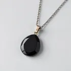 Black Onyx Pendant Necklace