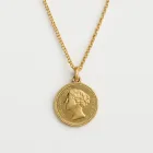 Vintage Coin Necklace