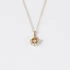 Charm Cluster Pendant Necklace