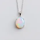Rainbow Opal Pendant