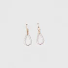 Rose Gold Drop Earrings