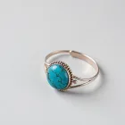 Turquoise Stone Cuff Bracelet