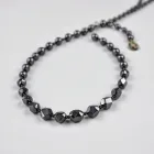 Faceted Hematite Necklace